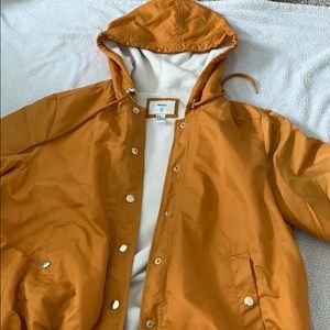 Button-up Fur Lined Jacket